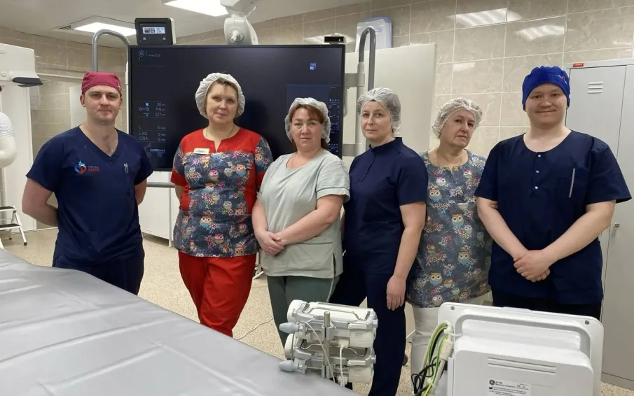 В Борской ЦРБ на полную мощность заработал новый региональный сосудистый центр